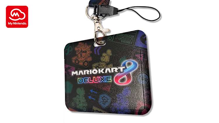 Mario Kart™ 8 Deluxe License Holder with Lanyard - Nintendo